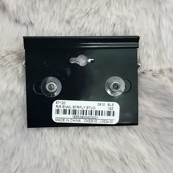 Bebe butterfly earrings - Picture 6 of 6